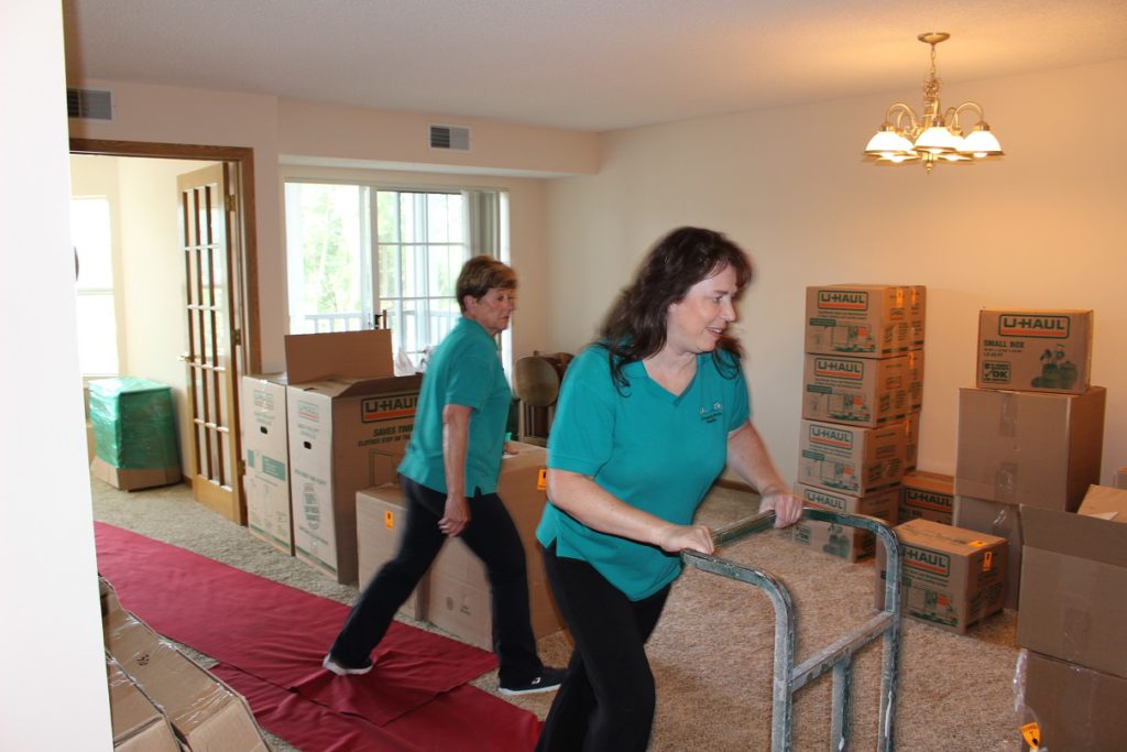 Moving Services for Seniors - moving boxes